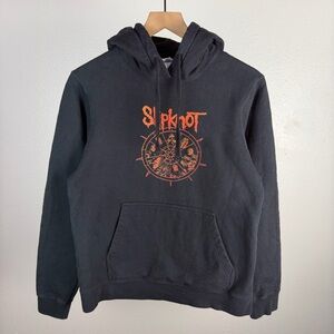 Y2K Slipknot Double Sided Hoodie Punk Grunge Tour Concert Vintage Size Small